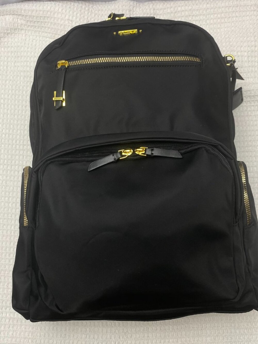 Tumi Voyageur Carson Backpack Black - 16"x10.6"x6.5"